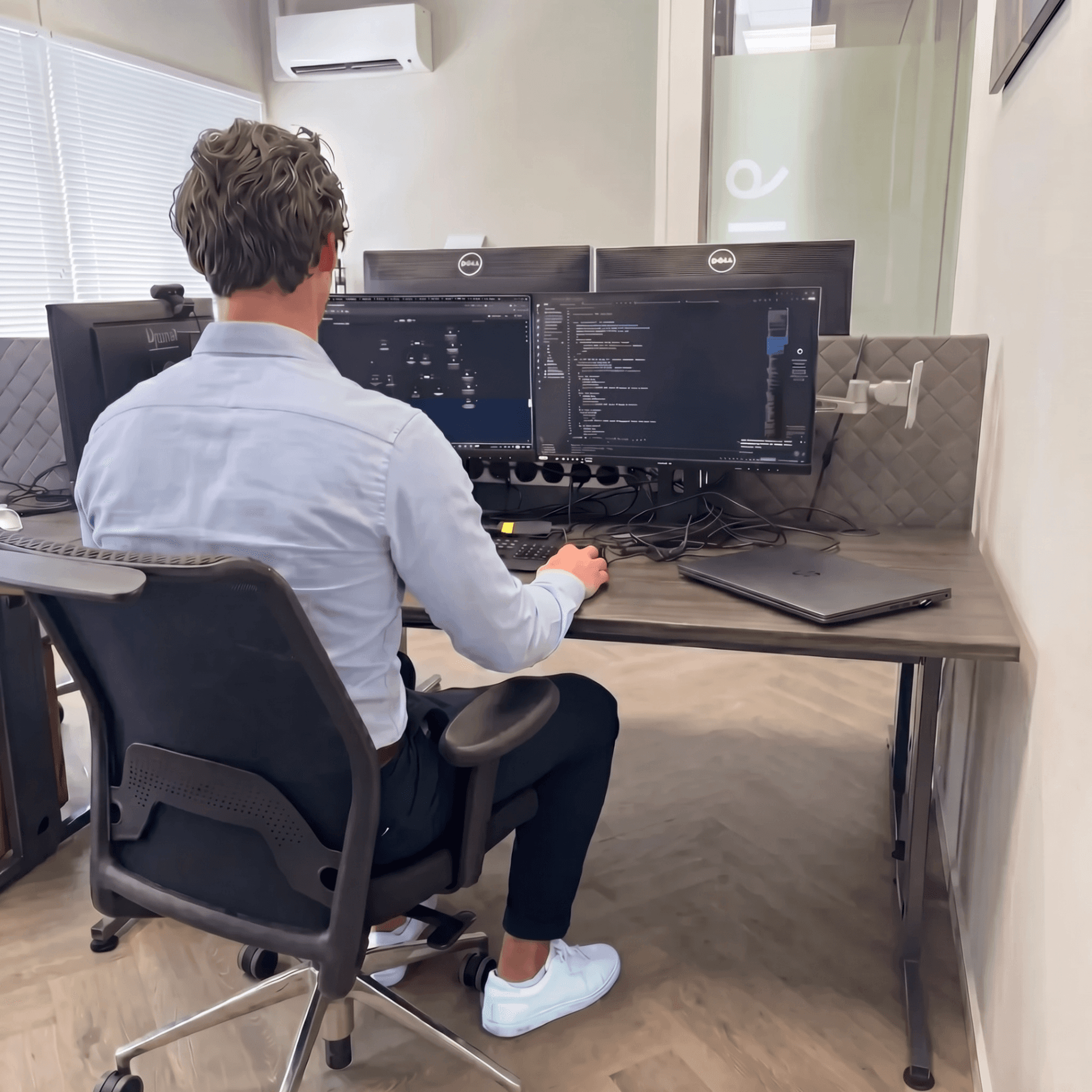 Ontwikkelaars van Pilex bouwen en testen een AI-oplossing samen met het team van de klant